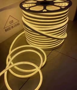 220V LED Neon Strip Light EU Plug SMD2835 120Leds/m Strip Flexible High Brightness Outdoor Neon Sign Waterproof Soft Lamp Belt