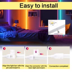 220V COB LED Strip Light With Switch/Dimmer Plug Super Bright 288LEDs/M IP65 3000K 4000K 6000K High Quality Indoor Outdoor Decor