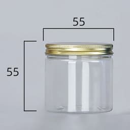 Transparent Sealing Jar With Aluminium Screw Lids Kitchen Organizer Storage Seal Tanks For Grain Tea Candy Cookie Jars
