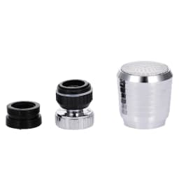 360 Degree Rotatable LED Faucet Light Multiple 360 Water Saving Light Tap Nozzle For Kitchen Bathroom Aerator Stream Glow