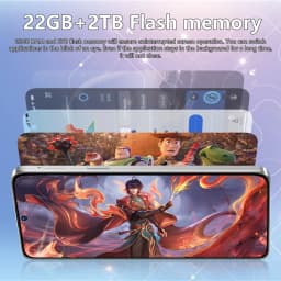 K-Touch New C26 Ultra 22G+2TB Cell Phone 7.3HD Mobile Phones 7800mAh Smartphone 5G Dual SIM Android 15 Unlocked 16+48MP Global Version Cellphones