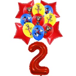New The Amazing Birthday Party Decorations Digitaled Circus Tableware Set Plates Banner Tablecloth for Baby Shower Supplie Gifts