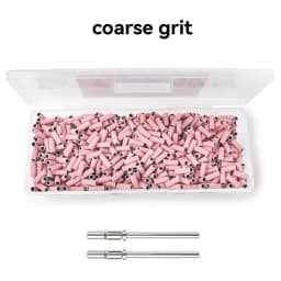 2000Pcs 3MM Sanding Bands for Nail Drill 100/150/240 Grit Nail Sanding Band Bulk for Salons Manicure