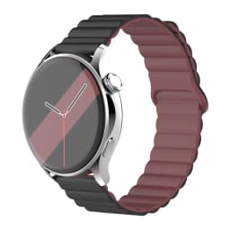 20mm 22mm Magnetic Loop For Samsung Galaxy watch 5 pro 7 6 4 Classic 42mm 46mm Silicone link bracelet huawei GT 2-2e-3-4 strap