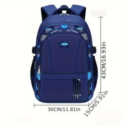 New Elementary School Students Schoolbag Boys 1-3-6 Grades 6-12 Years Old Lightweight Leisure CHILDREN'S Shoulder Bag Large Capa