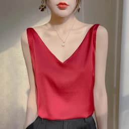 Women Tops Solid Spring Summer Casual Basic Tops Sexy V-neck Tank Tops Office Lady Black White Top 2026 Fashion Korean Tank Top
