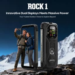 Blackview ROCK 1 Rugged Smartphone 6.56" HD+ IPS Display 8GB+256GB 15000mAh Battery 55W 16MP Camera 4G Android 16 NFC
