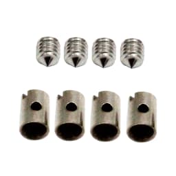 4 Sets Solderless Cable Nipples 5mm Throttle Choke for Motorcycle Scooter Quad Mower