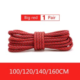1Pair Reflective Shoelace Fluorescent Shoelaces for Sneaker Round Rope Shoe Laces Yezzy 350 Unisex 100/120/140/160cm Shoetrings