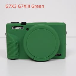 For SX740 HS Digital Camera Case Silicone Cover For Canon G7X Mark II III G7X2 G7X3 SX730 SX740HS Soft Protector Bag