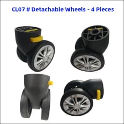 Universal Wheel Luggage Tool Box Wheel Bag Accessories Travel Suitcase Foot Wheel Luggage Carryon Spinner Wheel Removal