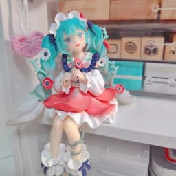 Hatsune Miku Anime Figure - Kawaii Flower Fairy Cartoon PVC Action Figurine Model Doll for Kids Birthday Gift