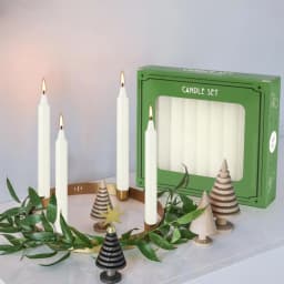 20 Ivory White 4-Inch Stick Candles, Drip-Free, Smokeless, Unscented, Household Dinner Candles, Hand-Poured, Premium Quality, Suitable for Church, Home, Weddings, Parties, Seasonal Celebrations, Emergencies, and Home Decoration, Perfect for Thanksgiving, Valentine's Day, Father's Day, Mother's Day, Teacher's Day