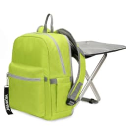 2 In 1 Folding Fishing Chair Backpack Lightweight Stool Combo for Camping Mountain Hiking Picnic BBQ Outdoor Tourist Equipment