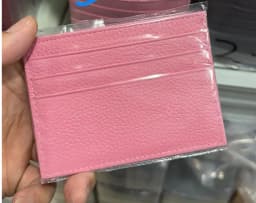 Custom Letter Genuine Leather Card Holder Personalized Initial Slim Wallet Monogram Name Purse Card Case DIY Wedding Gift