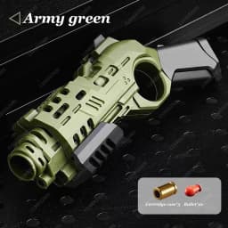 EDC Tactical Pistol Toy Fidget Spinner Ejectable Shell Toy Fidget Gear Gadget Stress Relief Anti-Anxiety Toy for Adults Gift