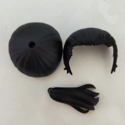 GSC Clay Man Face doll face hair doll accessories