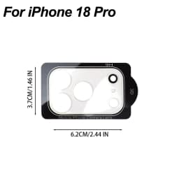 1-5Pcs Ultra Clear Tempered Glass For iPhone 18 Pro Max 18Pro Duo 17Pro Rear Lens Film HD Camera Protective Tempered Glass Cover