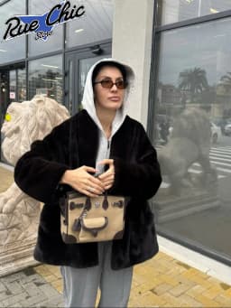 Women Solid Oversized Faux Fur Coat Shawl Collar Open Front Fluffy Thick Furry Jacket 2026 Loose Warm Winter Chic Streetwear New