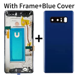 Note 8 Display Screen With Frame For Samsung Note8 N950F N950U N950W N950FD LCD Display Touch Screen Digitizer Assembly