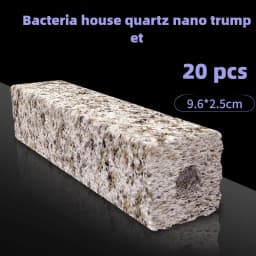 Nano bacteria house fish tank filter material fish pond water purification system nitrification culture bottom filter material
