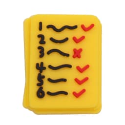1pcs PVC Shoe Charms Folder Book Graduation School Bus Teacher Schoolbag Sandals Shoes Decoration Fit Wristbands Kid Party Gift