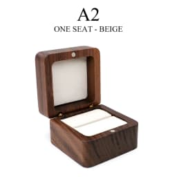 Luxury Wood Jewelry Box Wedding Ring Box Earring Rings Box Jewelry Organizer Box Jewelry Gift Packaging Box Bracelet Package