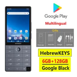 Qin F25 MTK8786 Not Unlock Google Play Android 14 Dual SIM Cards 6GB+128GB 2700mAh WIFI Bluetooth Touch 3.54Inch Screen