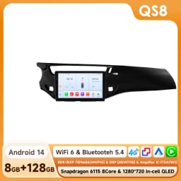 Hizpo 9'' Intelligent Screen For Citroen C3 DS3 2010-2016 2din Android Auto Car Radio Multimedia Video Player GPS Carplay 8+128G
