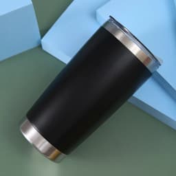 20oz Thermo Cafe Coffee Mug Car Thermos Mug Leakproof Travel Thermo Cup for Tea Double Stainless Steel Hot and Cold Cup