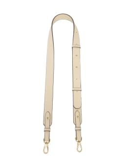 Adjustable No-Button Detachable Single Shoulder Strap Leather Bag Strap for Evelyn Basket Renovation Double-Layered Leather C...
