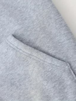 Women's Autumn and Winter Zip Sweatshirt Keep Warm and Loose Casual Print Womens Hooded Zip Sweatshirt Light Grey Soft