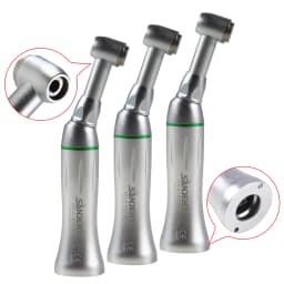1-10Pcs Dental Endo Reciprocating Handpiece 10:1 Reduce Contra Angle Endodontic 90° Push Button Chuck