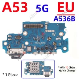 Dock USB Charger Board Connector Port Flex Cable For Samsung Galaxy A56 A55 A54 A53 A52S A52 A51 A50 A546B A556B A566B 4G 5G