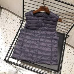Female 90% White Duck Down Ultra Lightweight Packable Warm Down Liner Vest 2026 New Women Sleeveless Puffer Jacket
