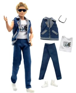 1 Set Ken Cloth Handmade Handsome Doll Accessories Casual Wear Suit for 30cm 12inch Ken Doll Suit Kids Gift