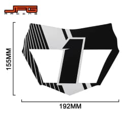 Front Plate License For Surron Talaria E-Ride Pro Ridstar Q20 Tuttio Soleil 01 Ebox Dragster ETM RTR Dirt E-Bike PP Number Plate