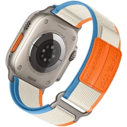 Trail loop for Apple watch ultra Band 49mm 44mm 40mm 45mm 41mm 38mm 42mm Nylon Leather bracelet iWatch series se 7 6 5 3 8 strap