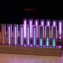 12-Bit RGB Pickup Level Light LED Display Sound Level Meter Music Indicator Desktop Light