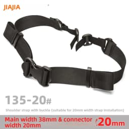 JiJi Hiking Backpack Belt Buckle Load Reduction Mountain Climbing Bag Waist Fixed Strap Ergonomic Design Lightweight Waist Clip