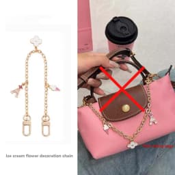 Weaving Handheld Shoulder Strap For Longchamp Mini Handle Bag Strap Modification Bag Accessories