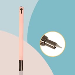 0.38mm Retractable Press Type Fountain Pen Creative Metal Ink Pen Students Gift Nib Converter Filler Pen School Office Supplies