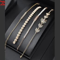 High Grade Black Leather Watch Display Rack Bracelet Earrings Display Plate Pearl Jade Rack Counter Jewelry Exhibition Props