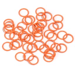 50pcs 8mm 10mm Colorful Single Loop Ring Metal Closed End Single Ring For Diy Jewelry Making Connectors Accessories Supplies