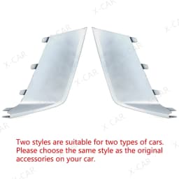 For Audi RS6 2011-2018 Front Bumper Fog Light Lamp Trim Molding Cover Frame Shell Cap Hood Lid For Audi RS7 2009 2010 2011-2018