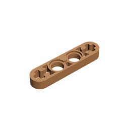 MOC PARTS GDS-690 Technical, Liftarm Thin 1 x 4 - Axle Holes compatible with lego 32449 pieces of children's toys