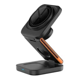 3 In 1 Foldable Magnetic Wireless Charger Stand Fast Charging Station for iPhone 17 16 15 14 13 iWatch 10-2 Airpods Pro Max