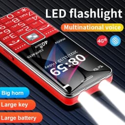 Low Price Unlocked Senior Large Push-Button Phone For Elderly SOS Key Speed Dial Portable Tow Sim Loud Voice Strong Torch Cheap