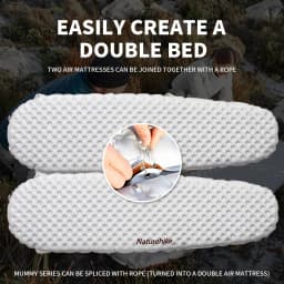 Naturehike Camping Mat 3.5/4.6/5.8/8.8 High R Value Ultralight Warm Inflatable Mattress Outdoor Portable Folding Inflatable Mats