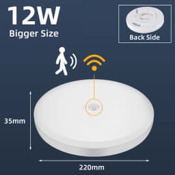 Motion Sensor Ceiling Light LED Radar Sensor Lamp Indoor Night Lighting Fixtures For Room Hallways Bathroom Smart Ceiling Lamp